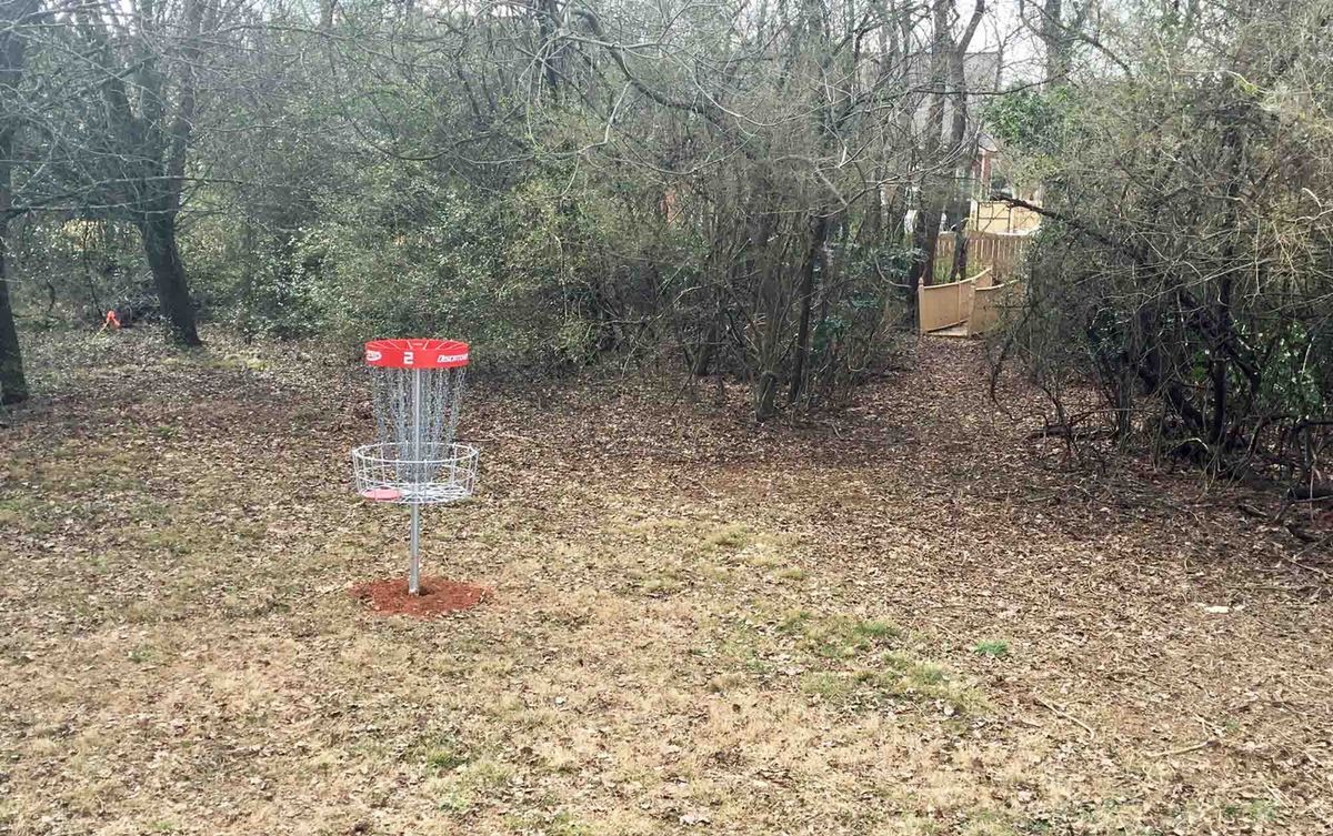Hole 2 basket