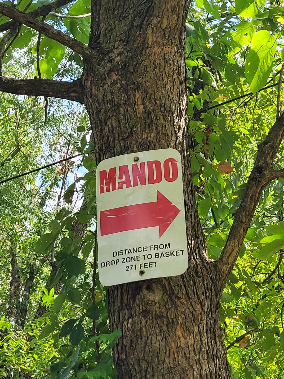 Mandos clearly marked. Some signage faded/ missing