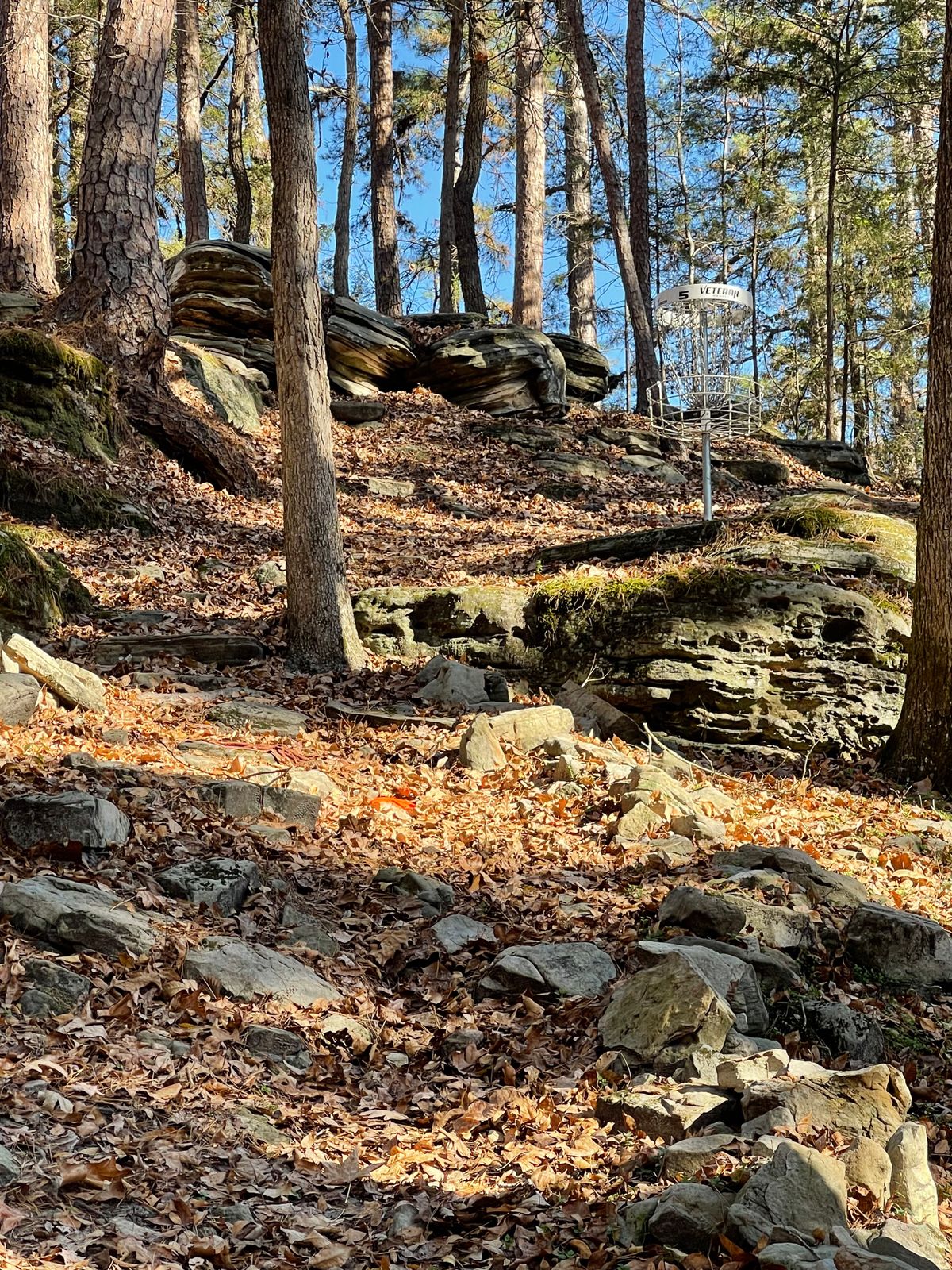 Hole 4 is one of several iconic hole placements.