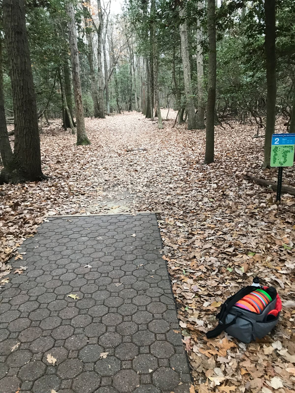 Hole 2 long tee