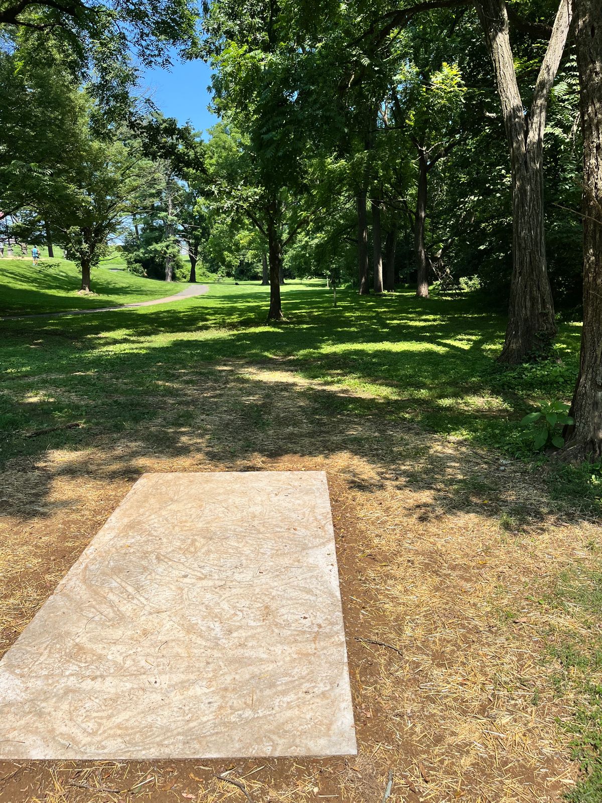 New tee pad hole 2