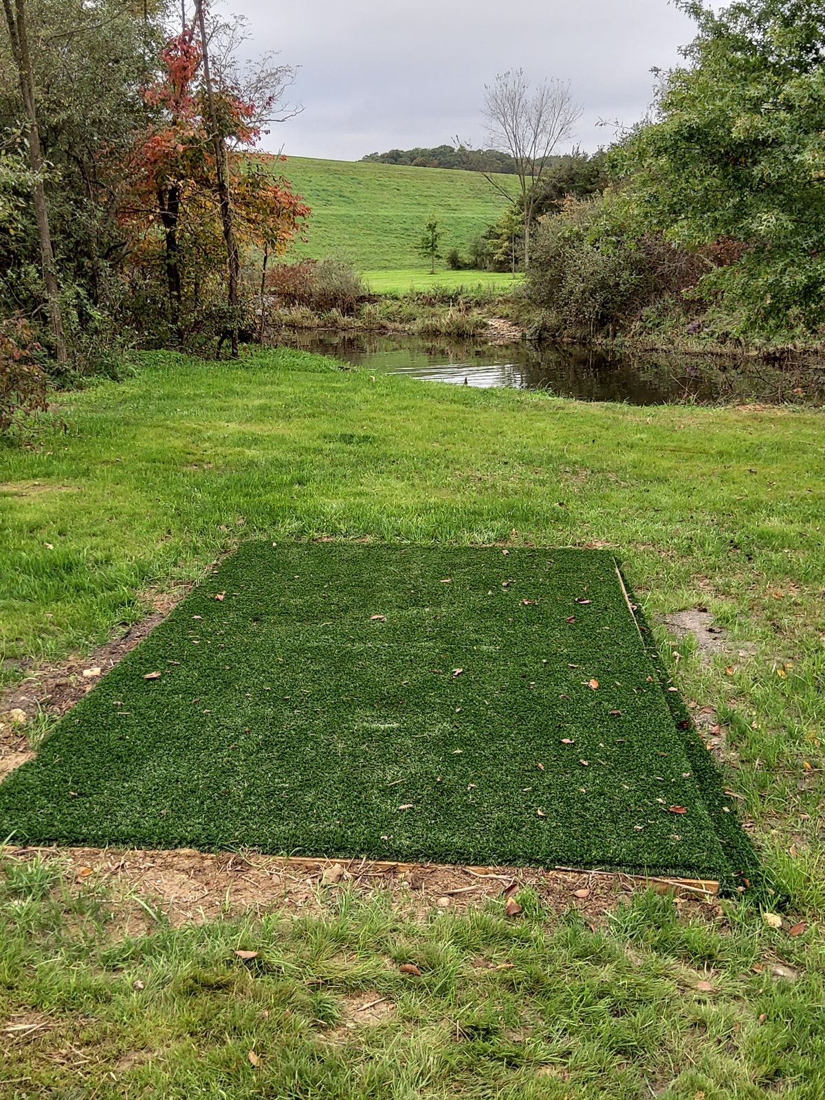 Hole 7 Teepad (gold)