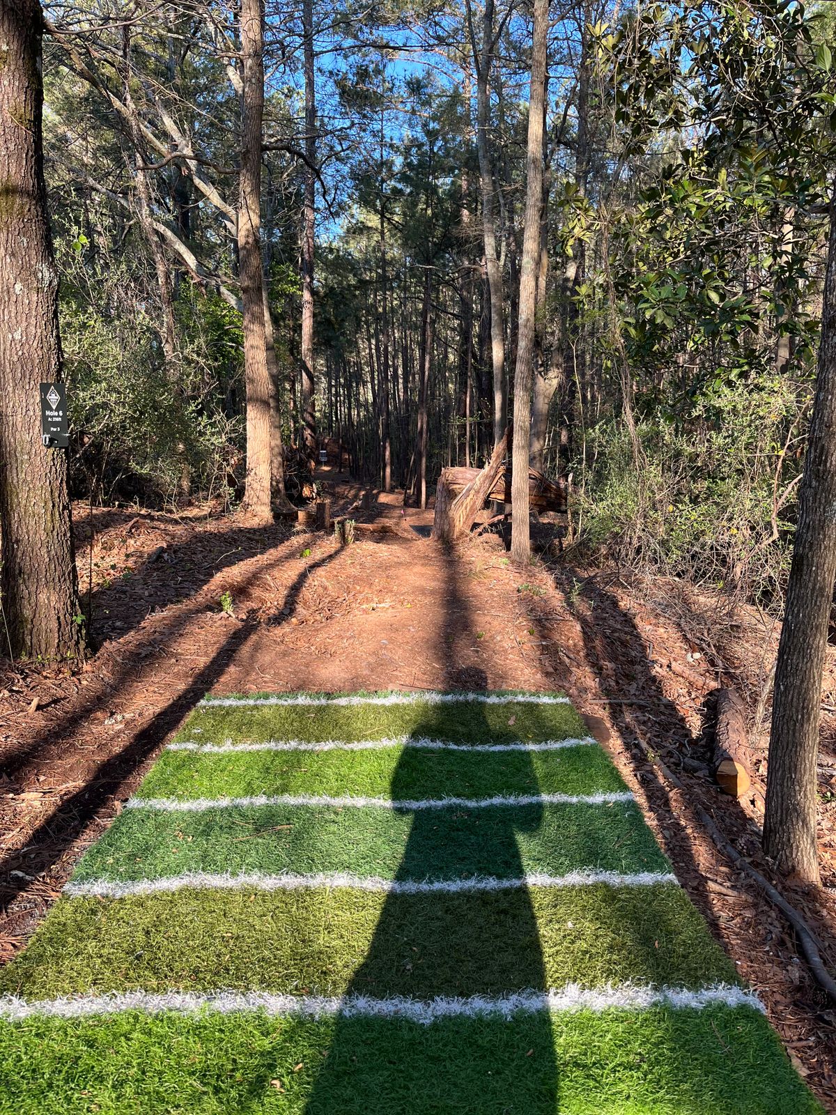 Hole 6 long pad