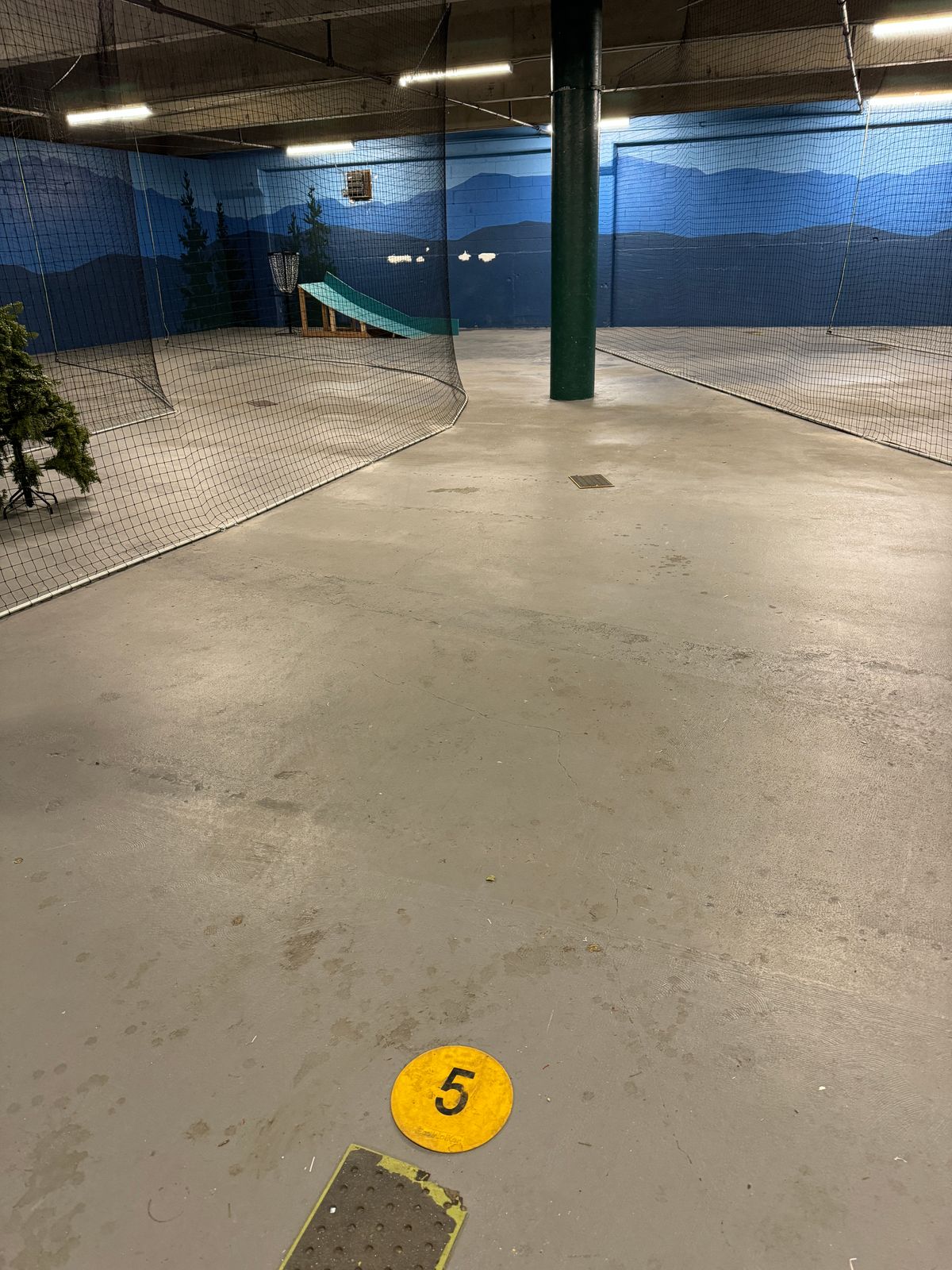 Basket 5; check out that roller line. Once we figured the shot out, it was a blast.