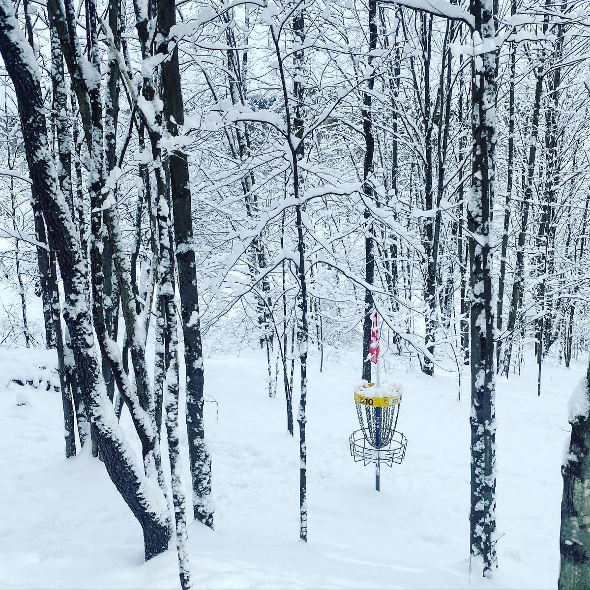 Hole 10 in the winter