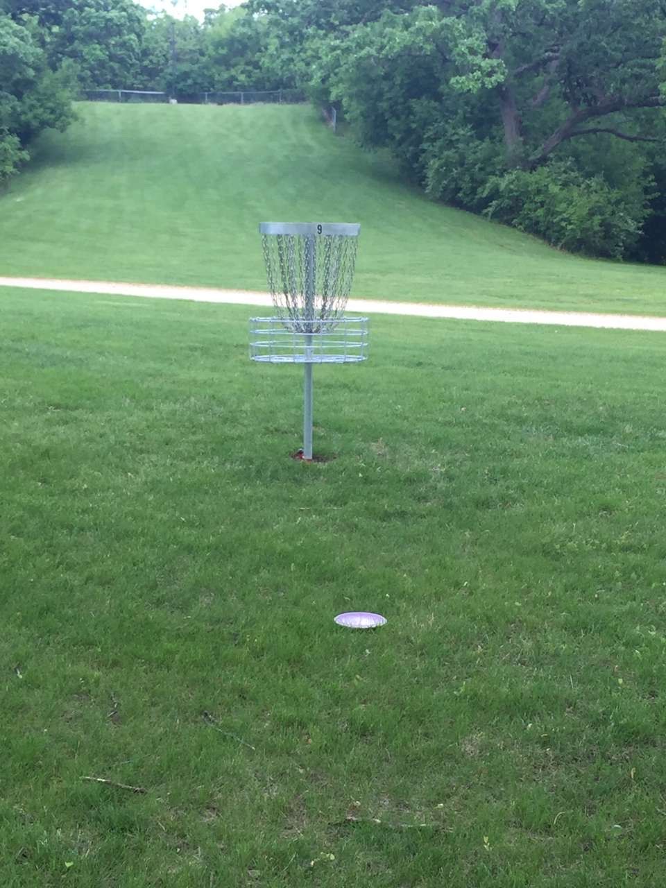 Last basket (9). Almost an ace for me.