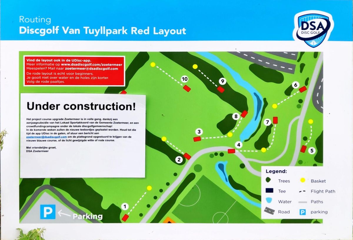 Red layout board