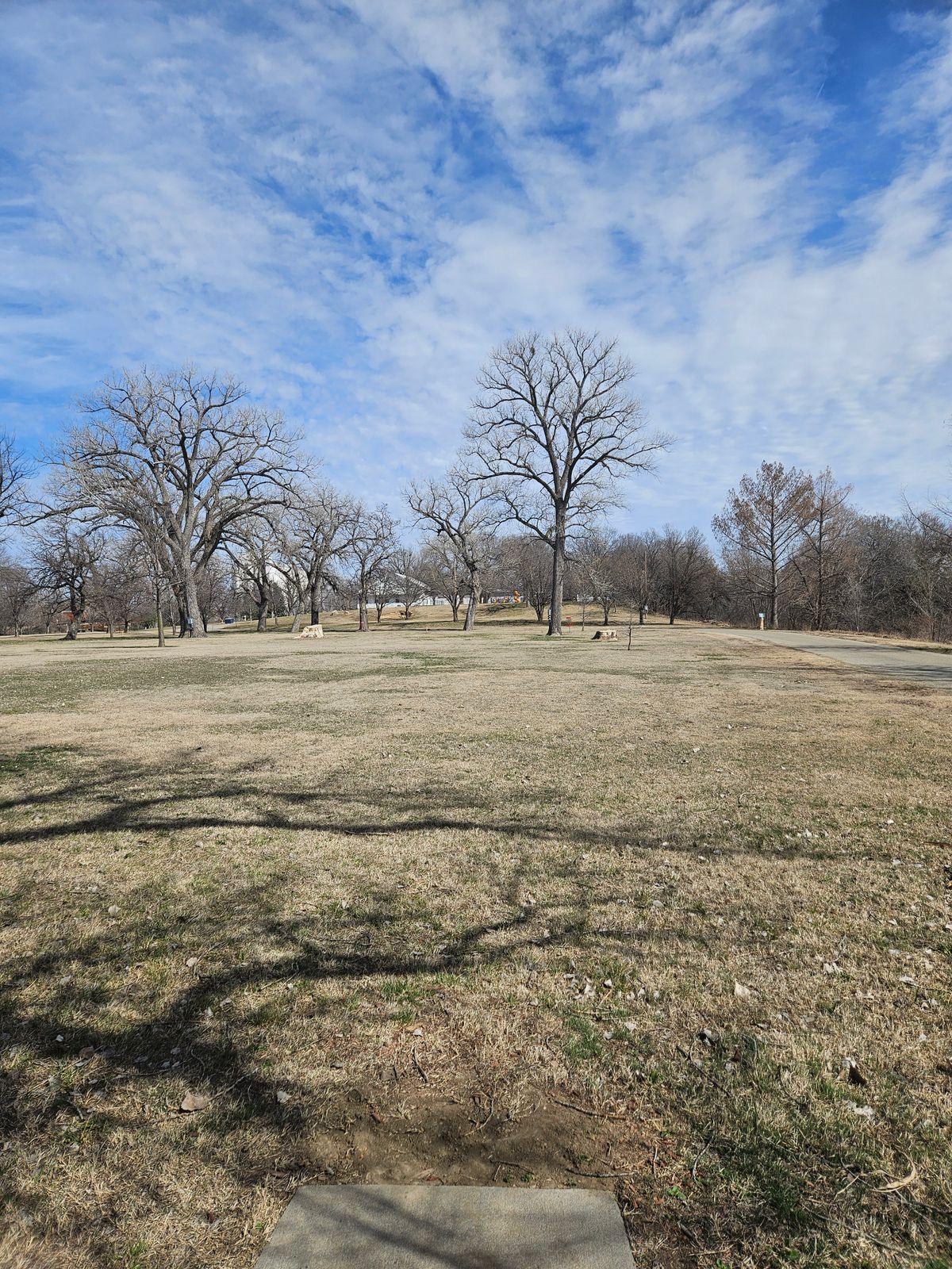 Hole #17 standing on teepad
