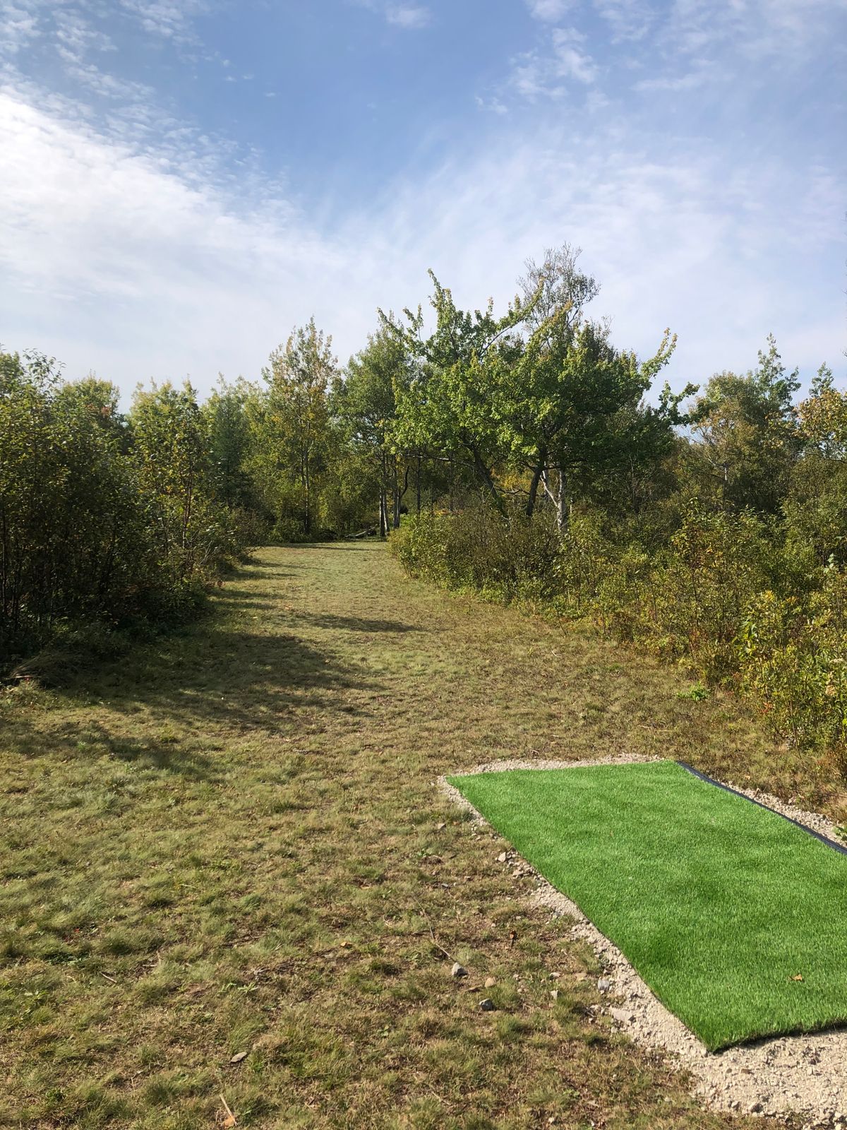 Tee pad hole 9 Oct 7 21