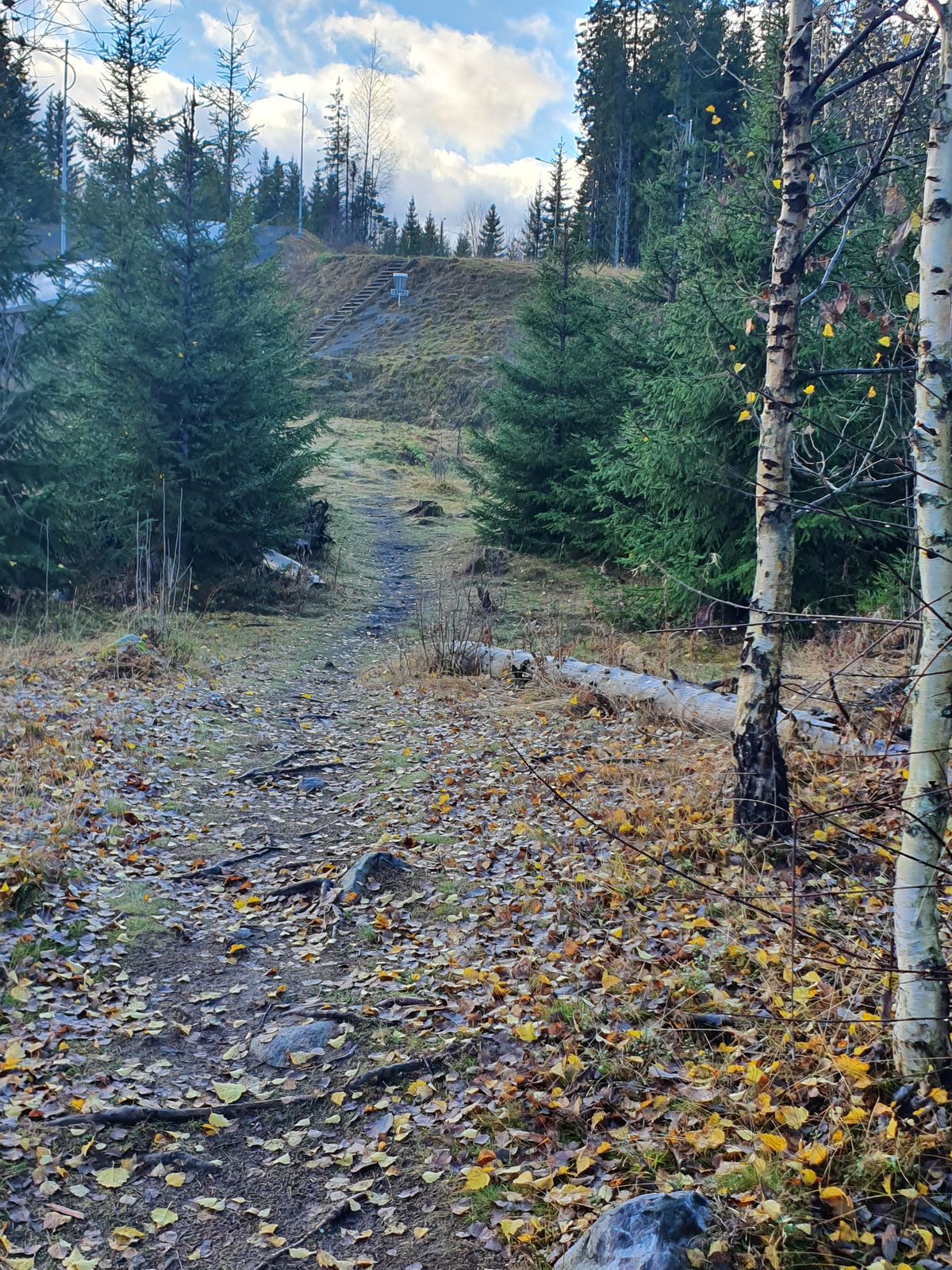 Gammel kurvplassering. 