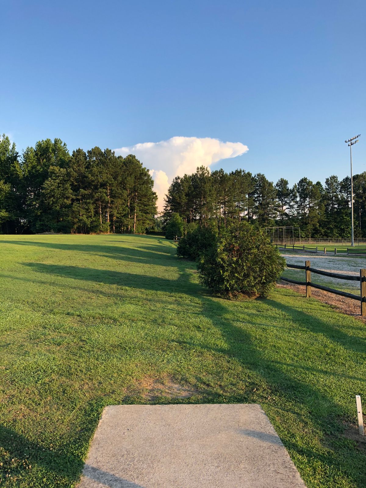 Hole 17 tee.