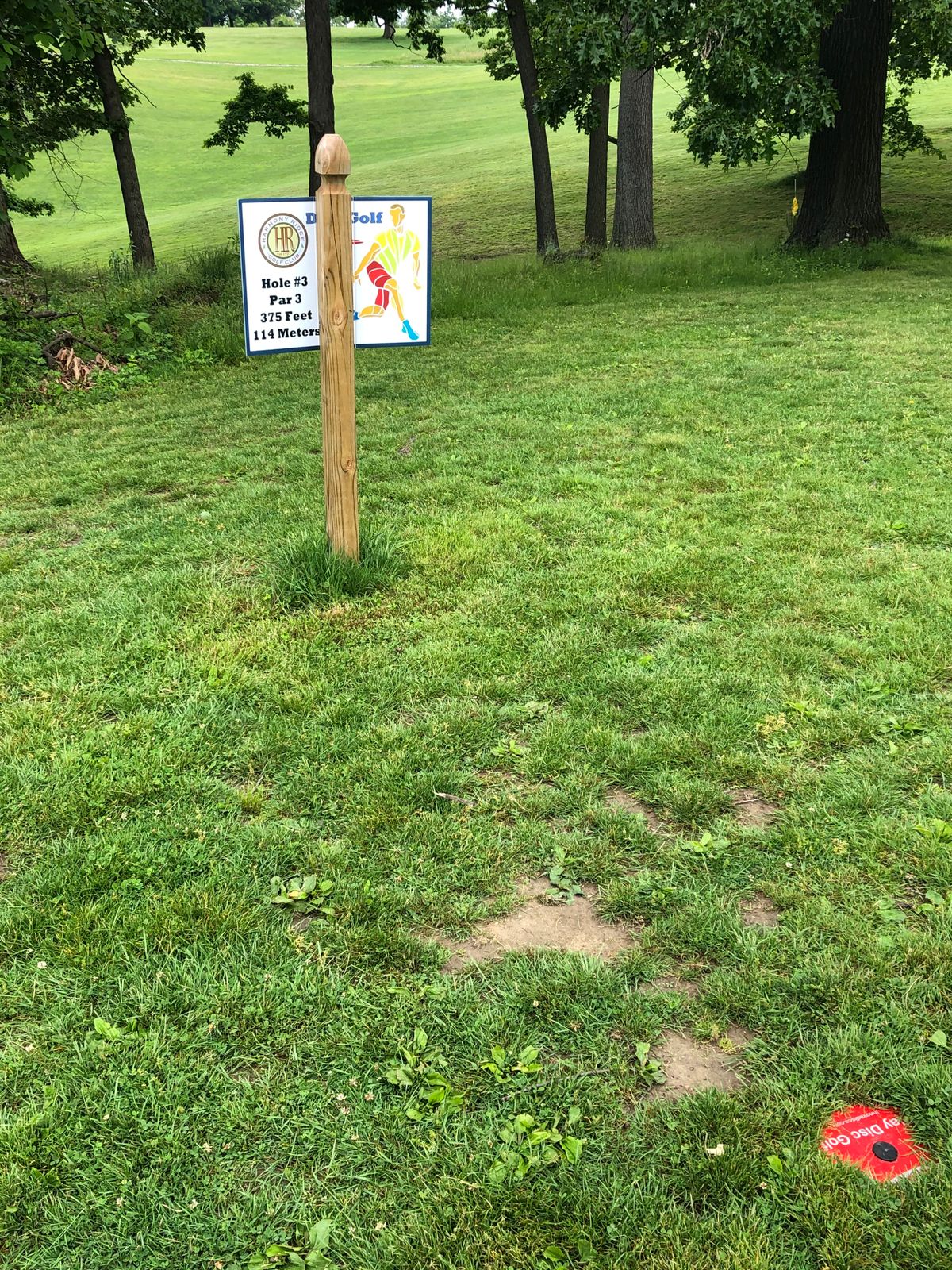 Hole #3 Tee Pad-All tee pads are the same