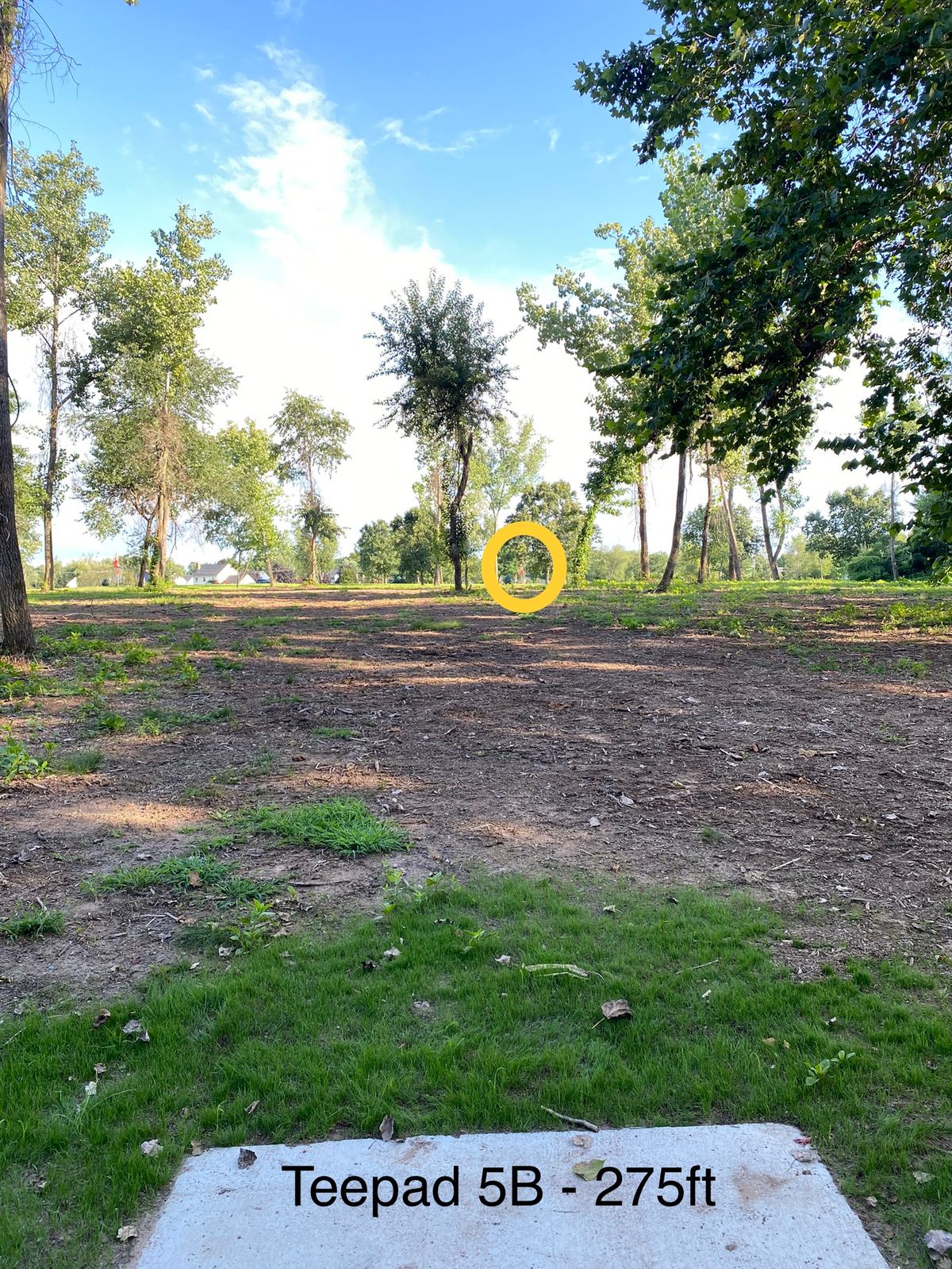 Teepad 5B @ 275ft