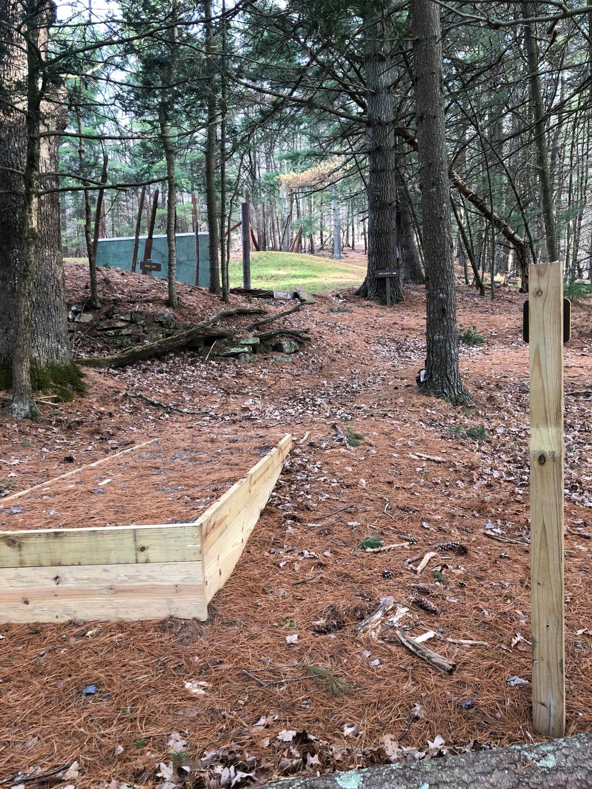 Tee Box 3 - drive is uphill