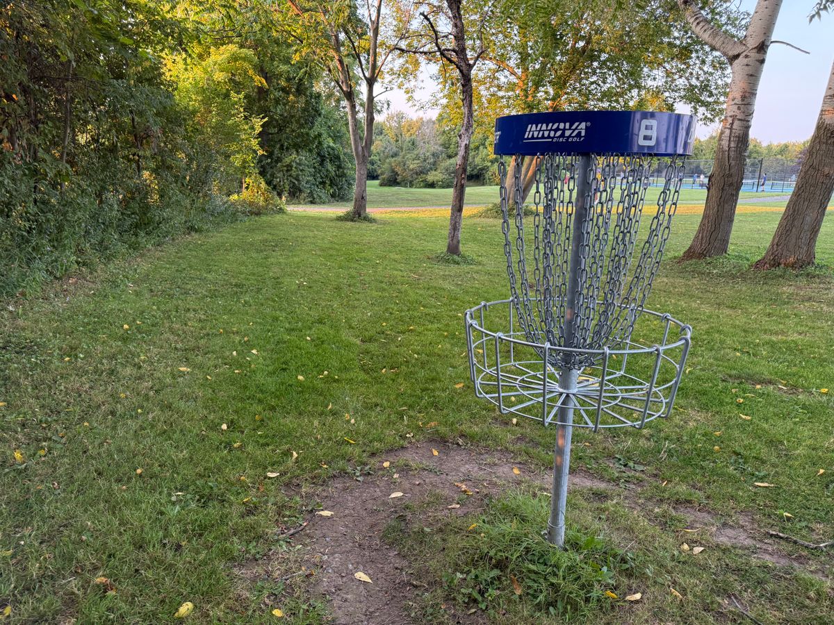 Hole 8 Basket to Tee