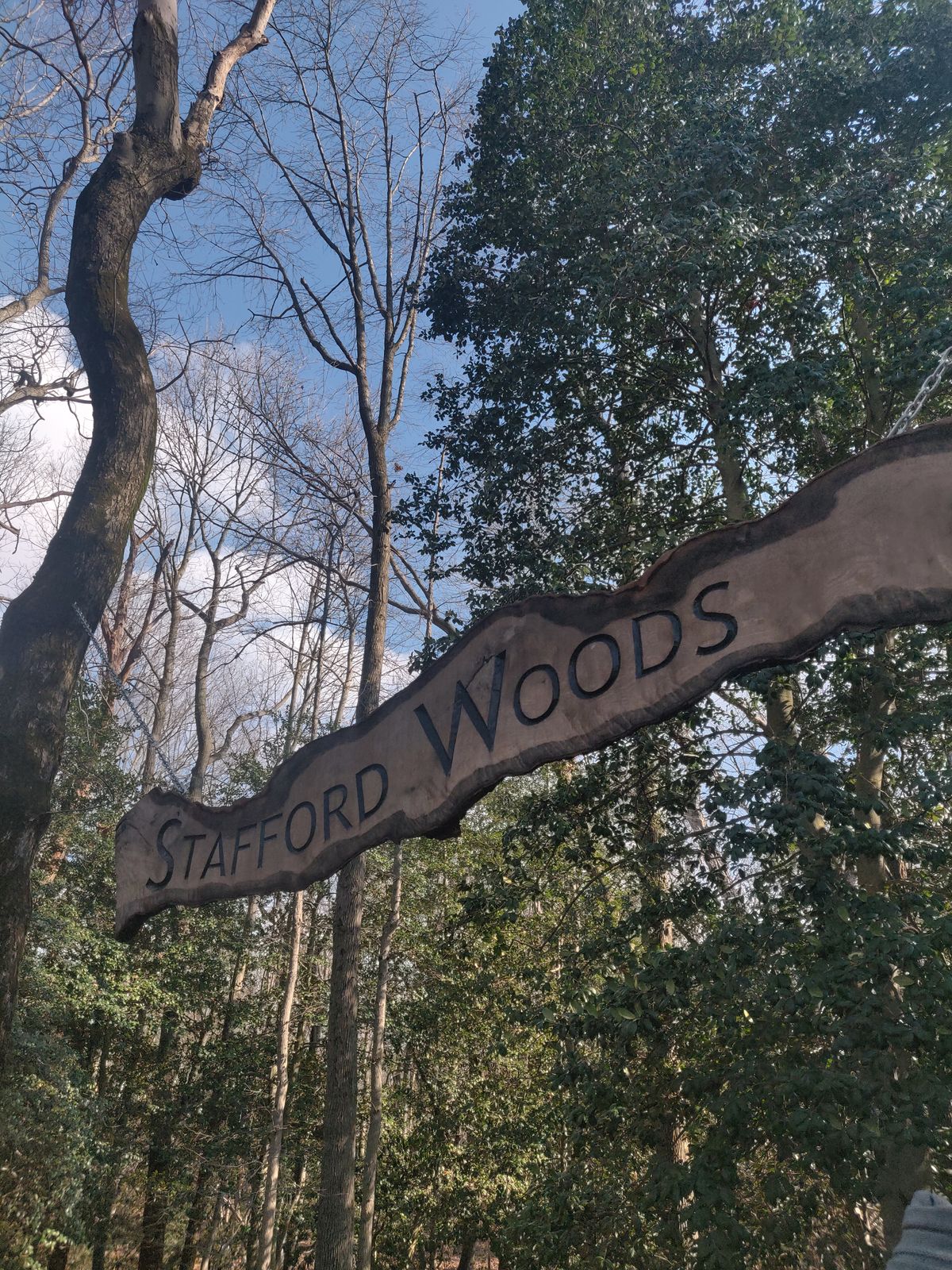 Entrance sign