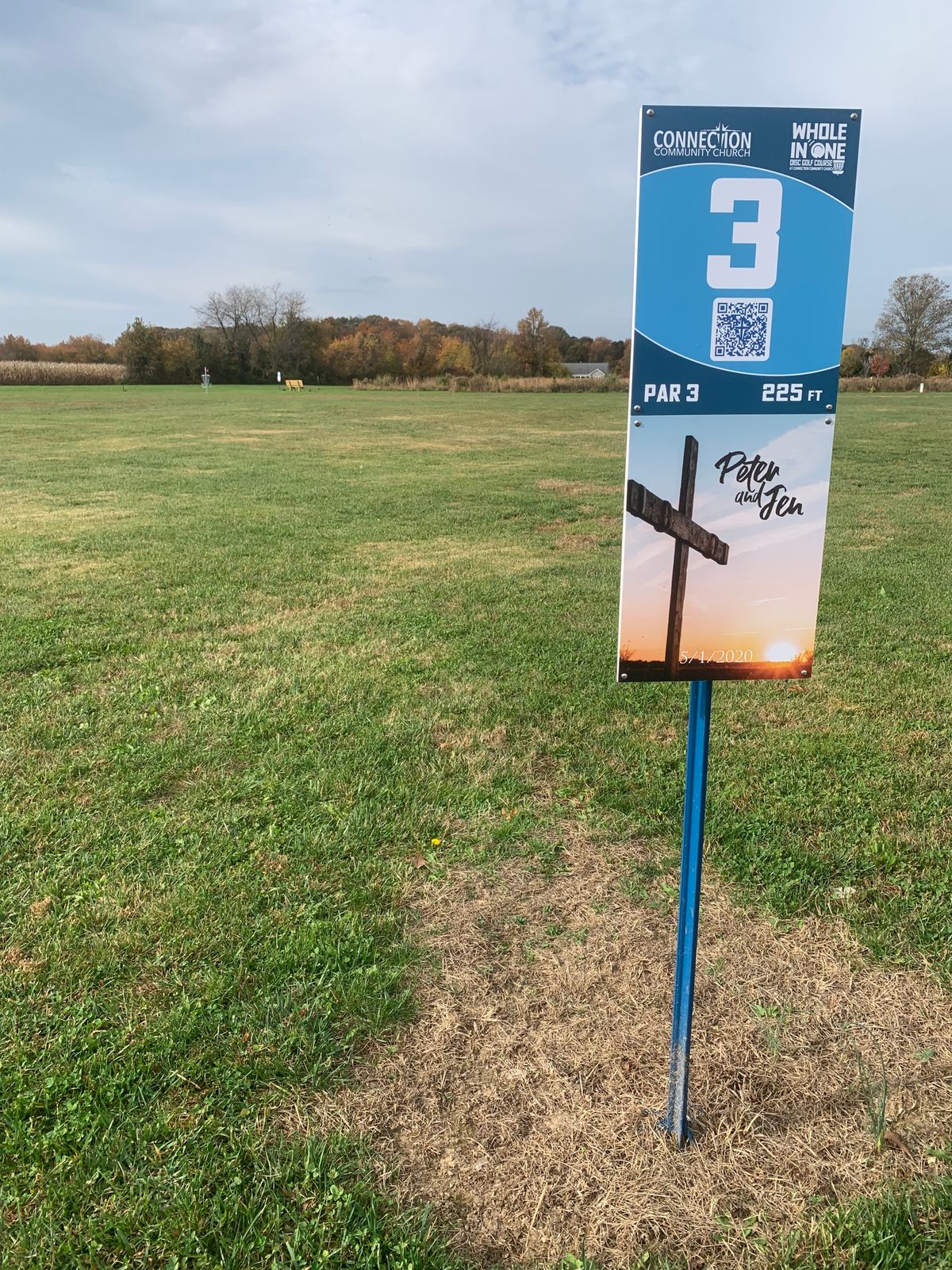Hole 3 tee