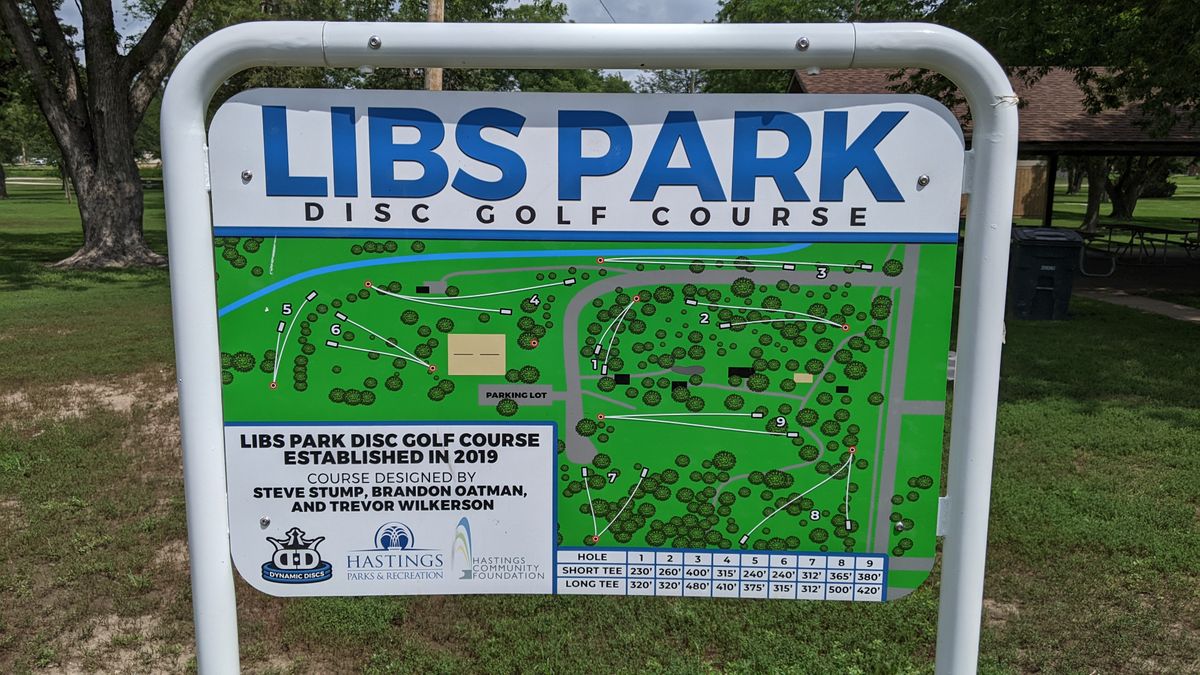 Lib's Park Disc Golf Course