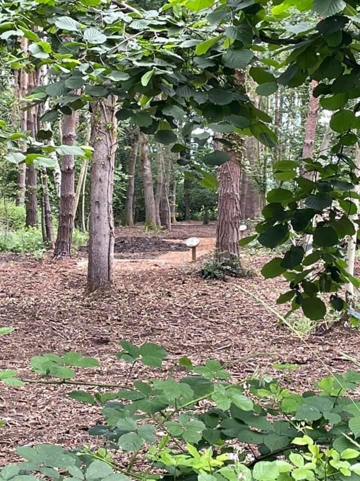 Looking down hole 1