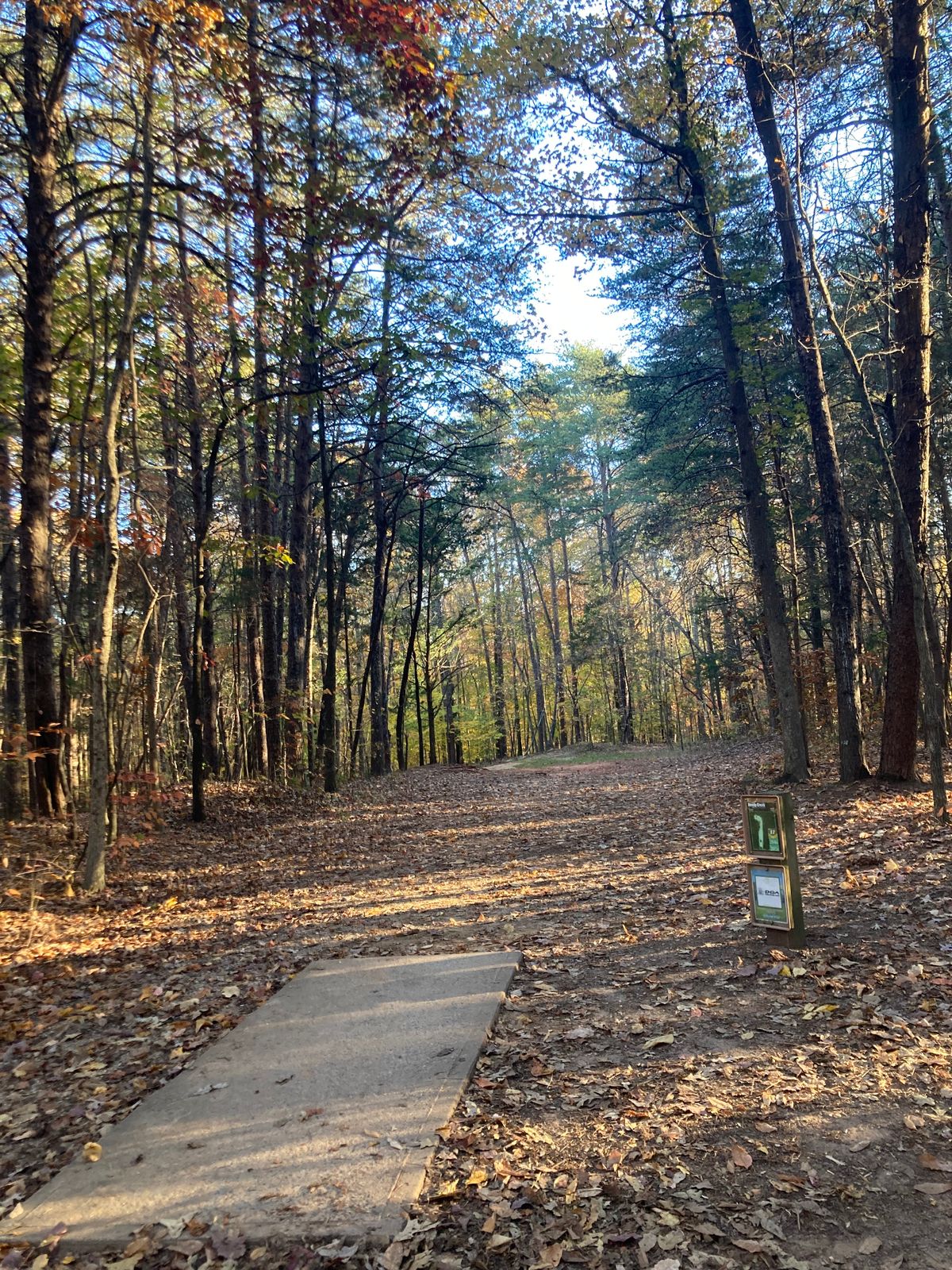 Hole 17 from the Short Teepad