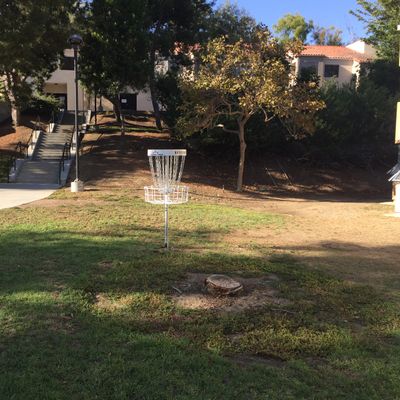 Hole 9 A position next to dorms.