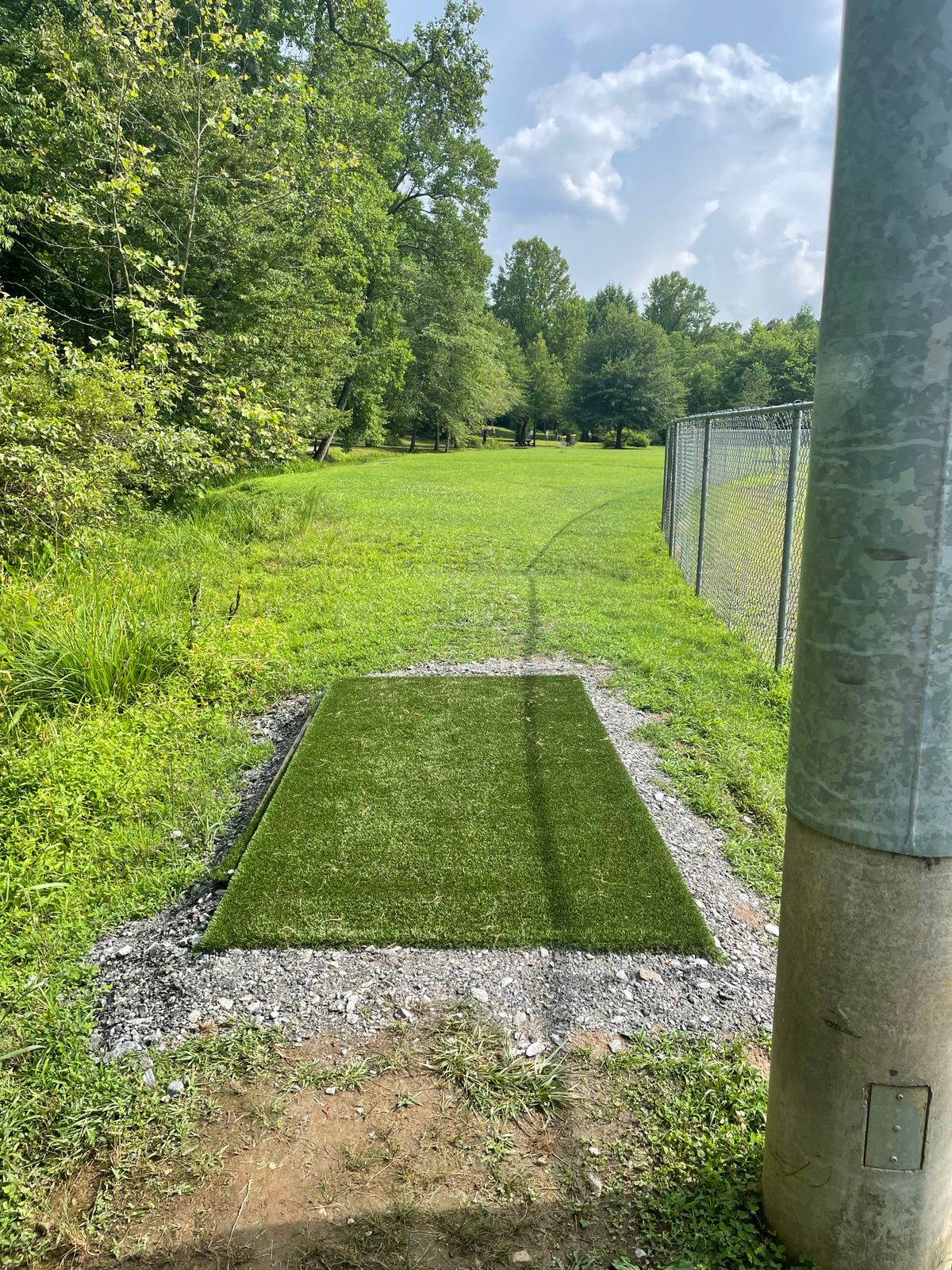 Hole 8 teepad