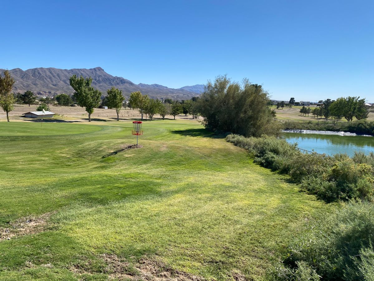 Desert Fox hole 12's basket.