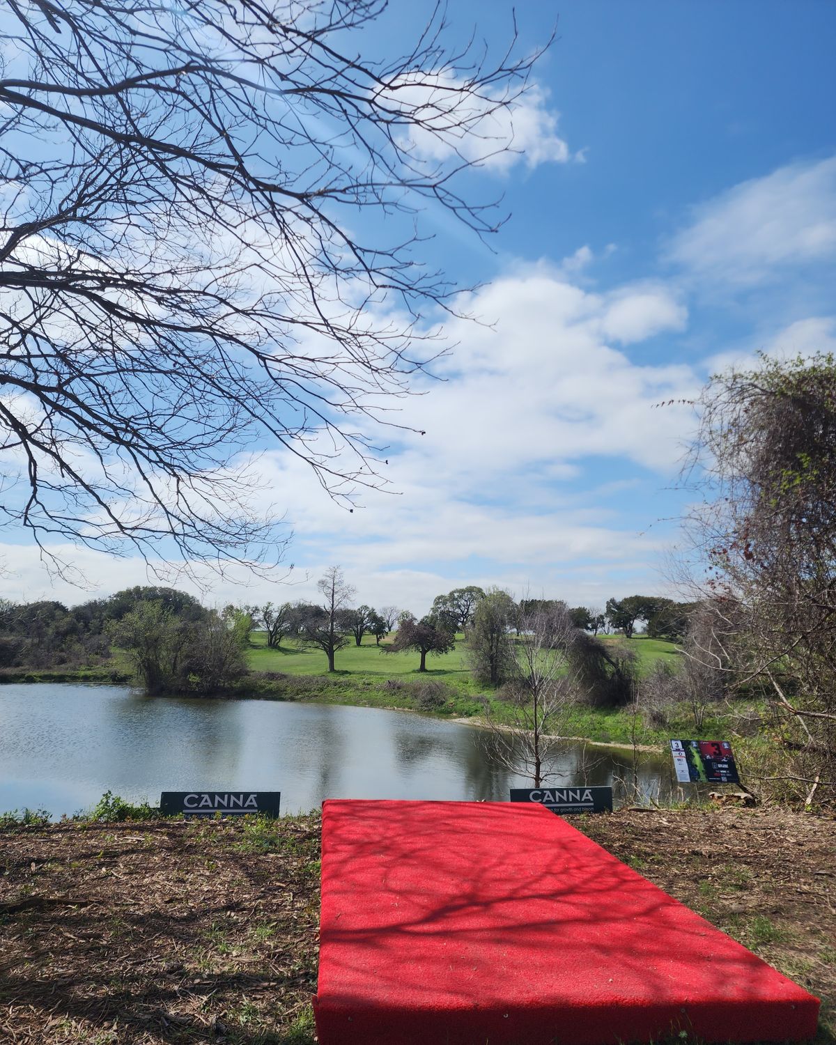 Hole 3. FPO teepad