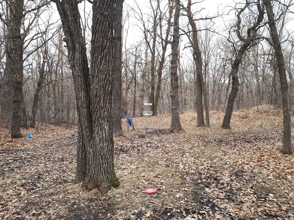 View at the end of hole 6