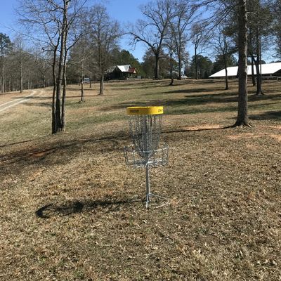 Hole 1 - basket to tee