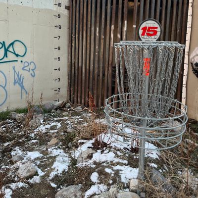 Brought the basket back on 15! Fun hole!