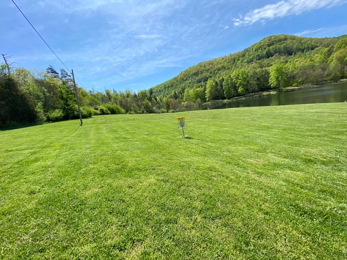 Hole 18 green.