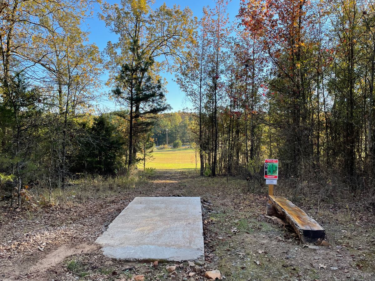 Hole 7 tee pad