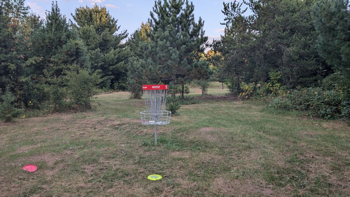 Basket of 9 is a nice open circle leading to a beautiful little trail and is right next to the parking lot
