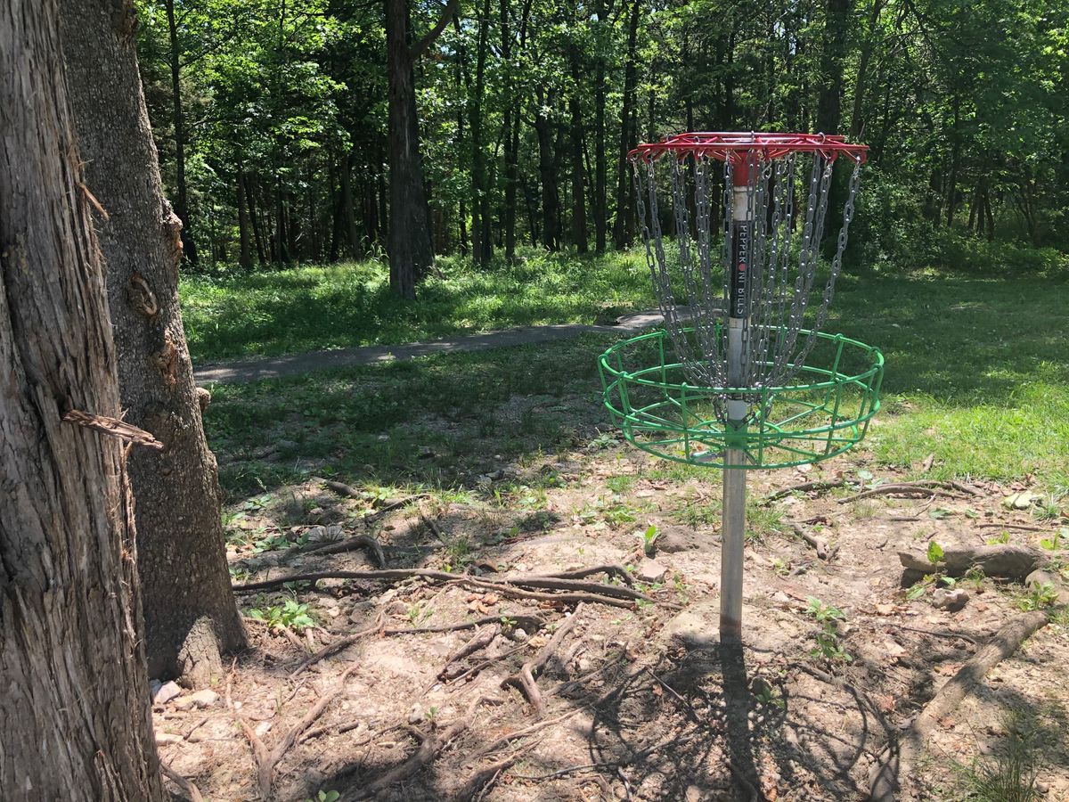 Hole 18 looking at the Tee
