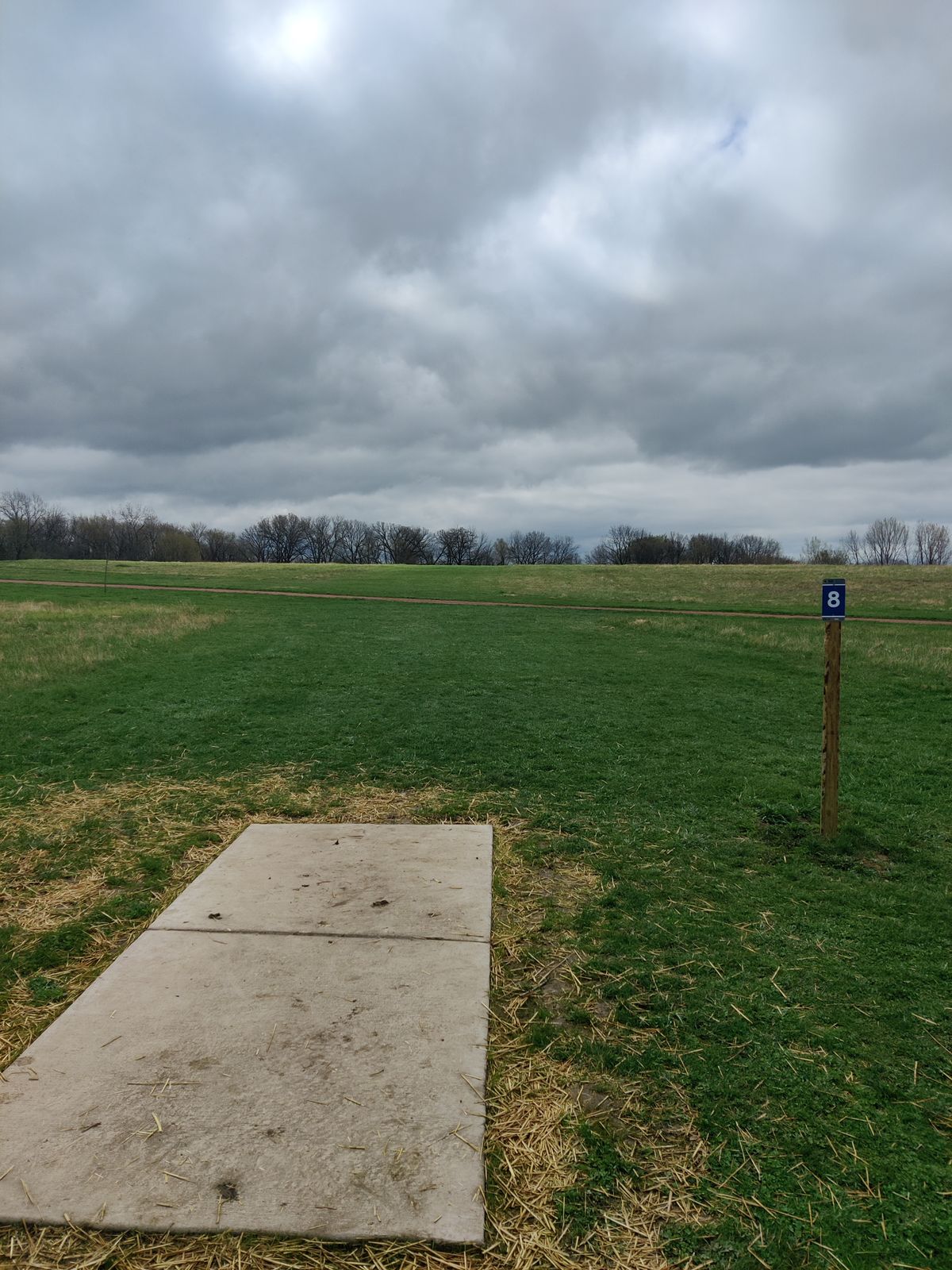Hole 8 tee