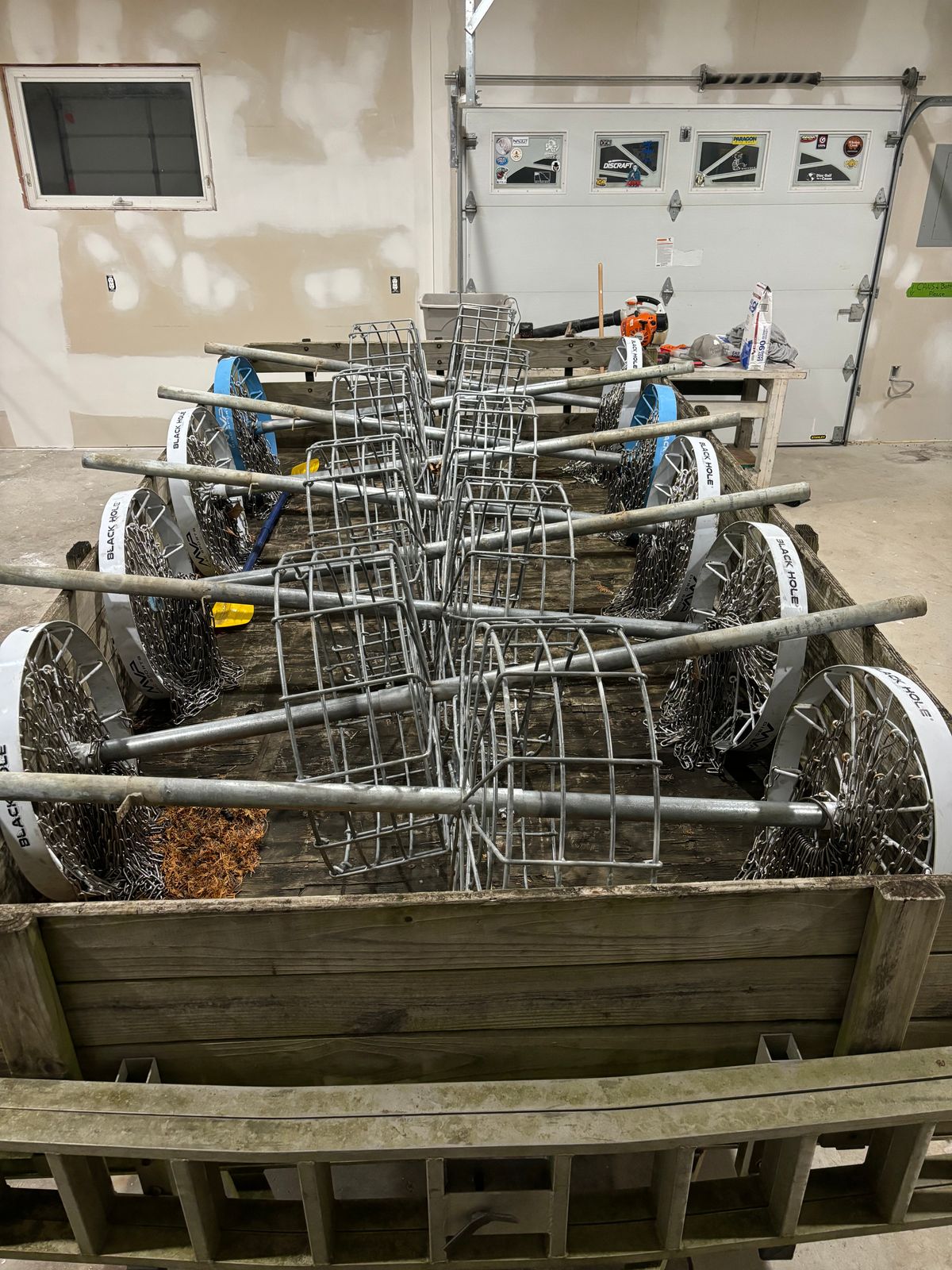 All new baskets.