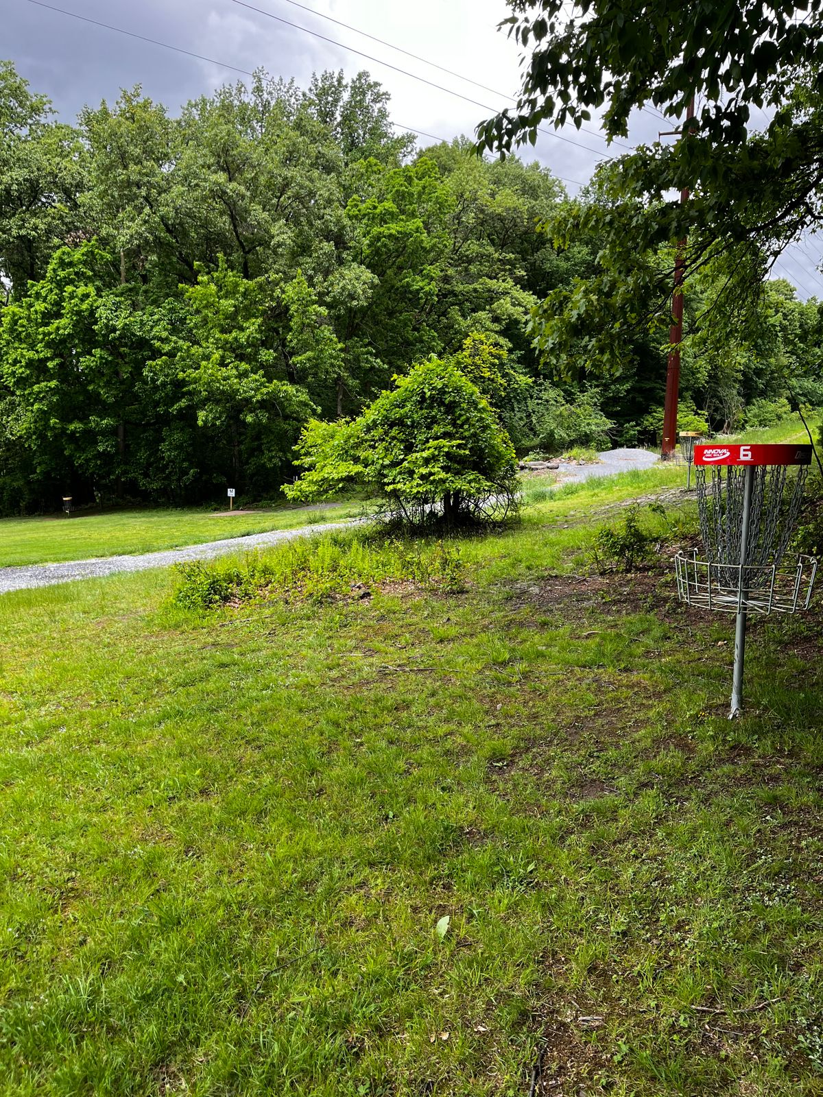 Hole 6 red green