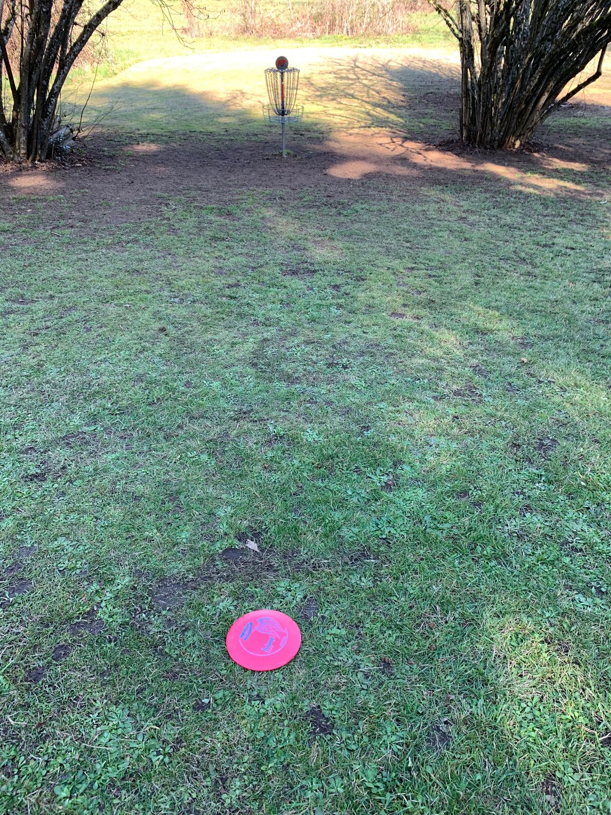 Hole 17. Nice second shot (for me).