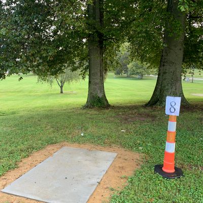 Hole 8 tee pad
