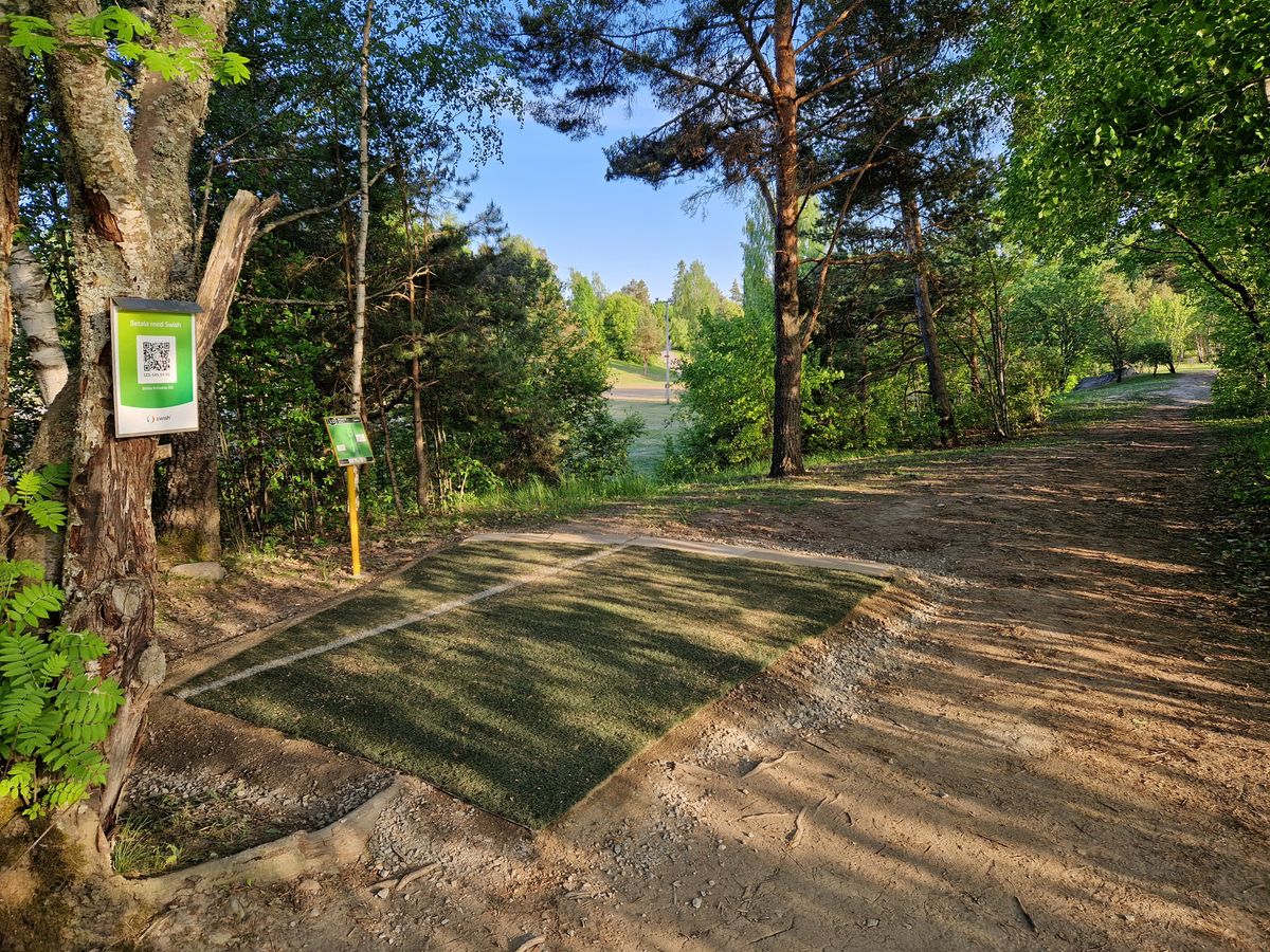 Ny tee hål 10, byggd 2023