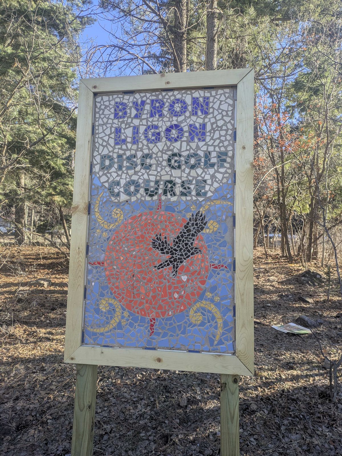 revived the old byron ligon sign