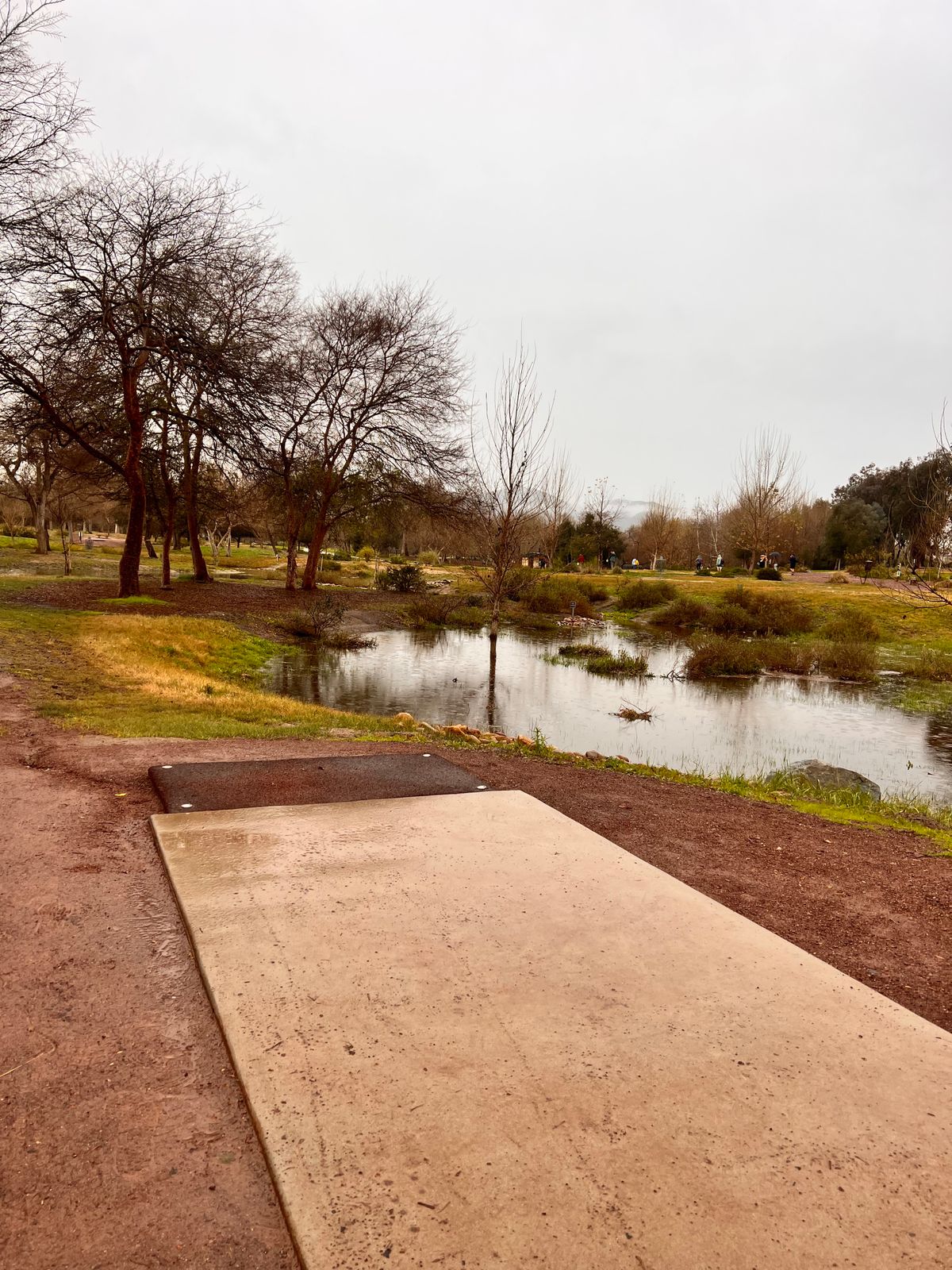 Hole 5 with water OB