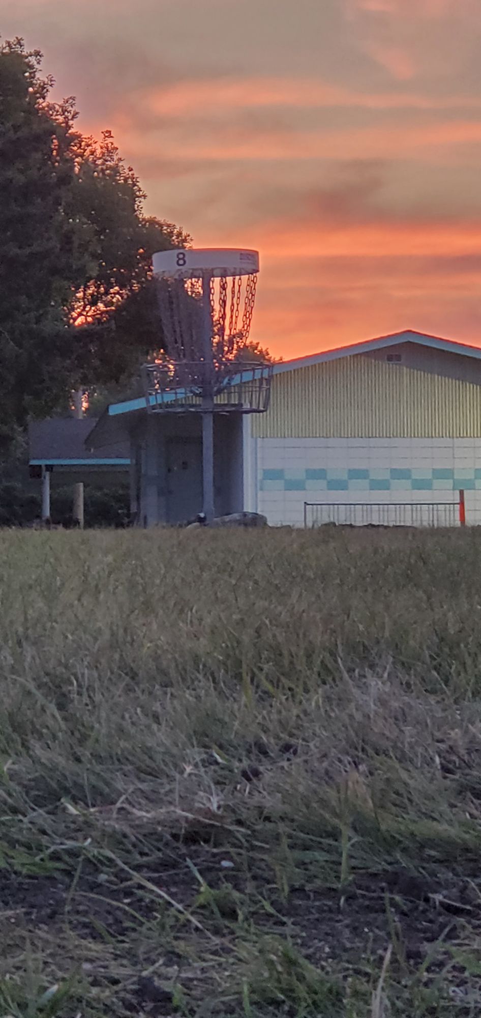 Sunset on #9.