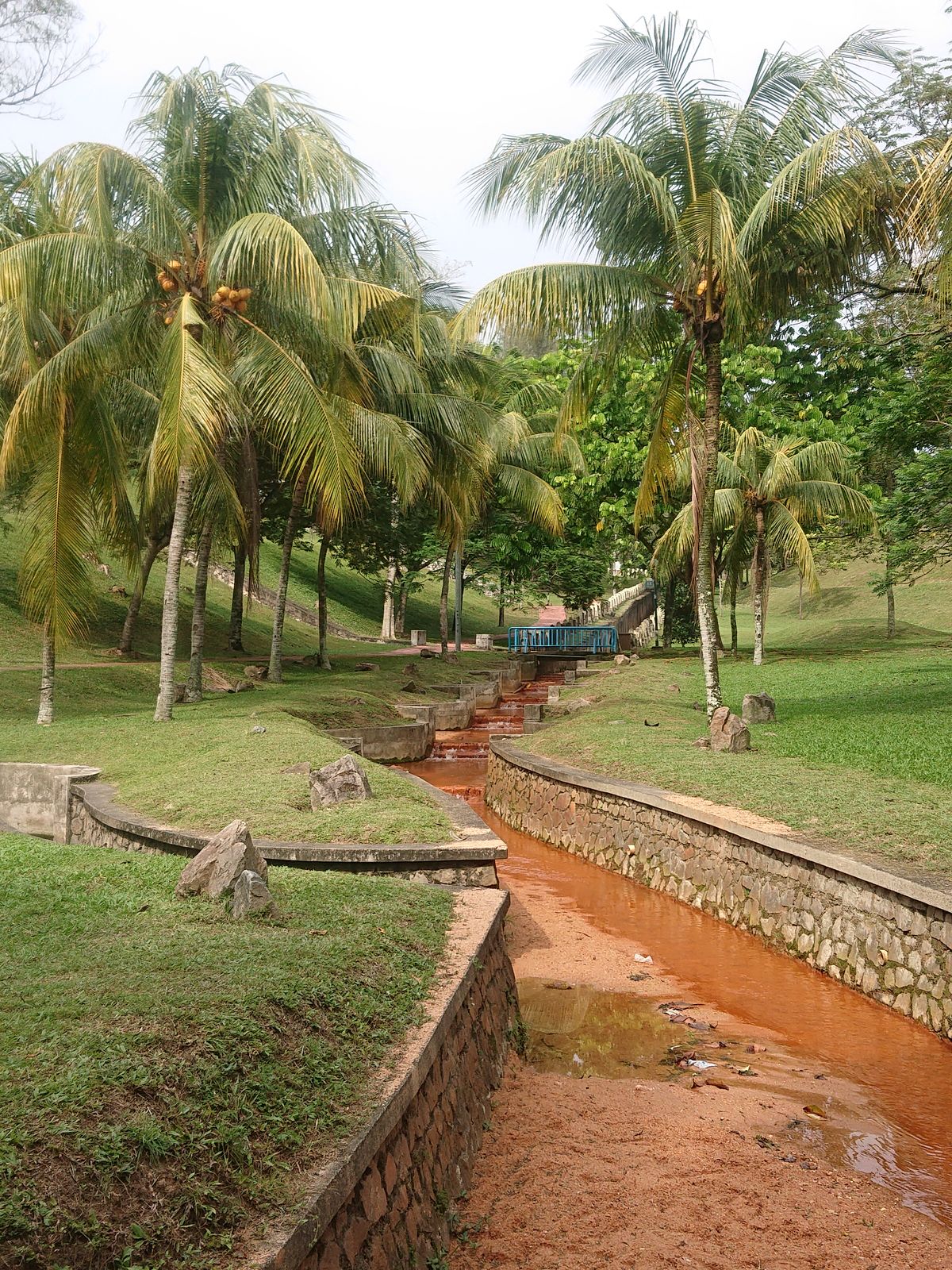 Near tee off area of hole 11