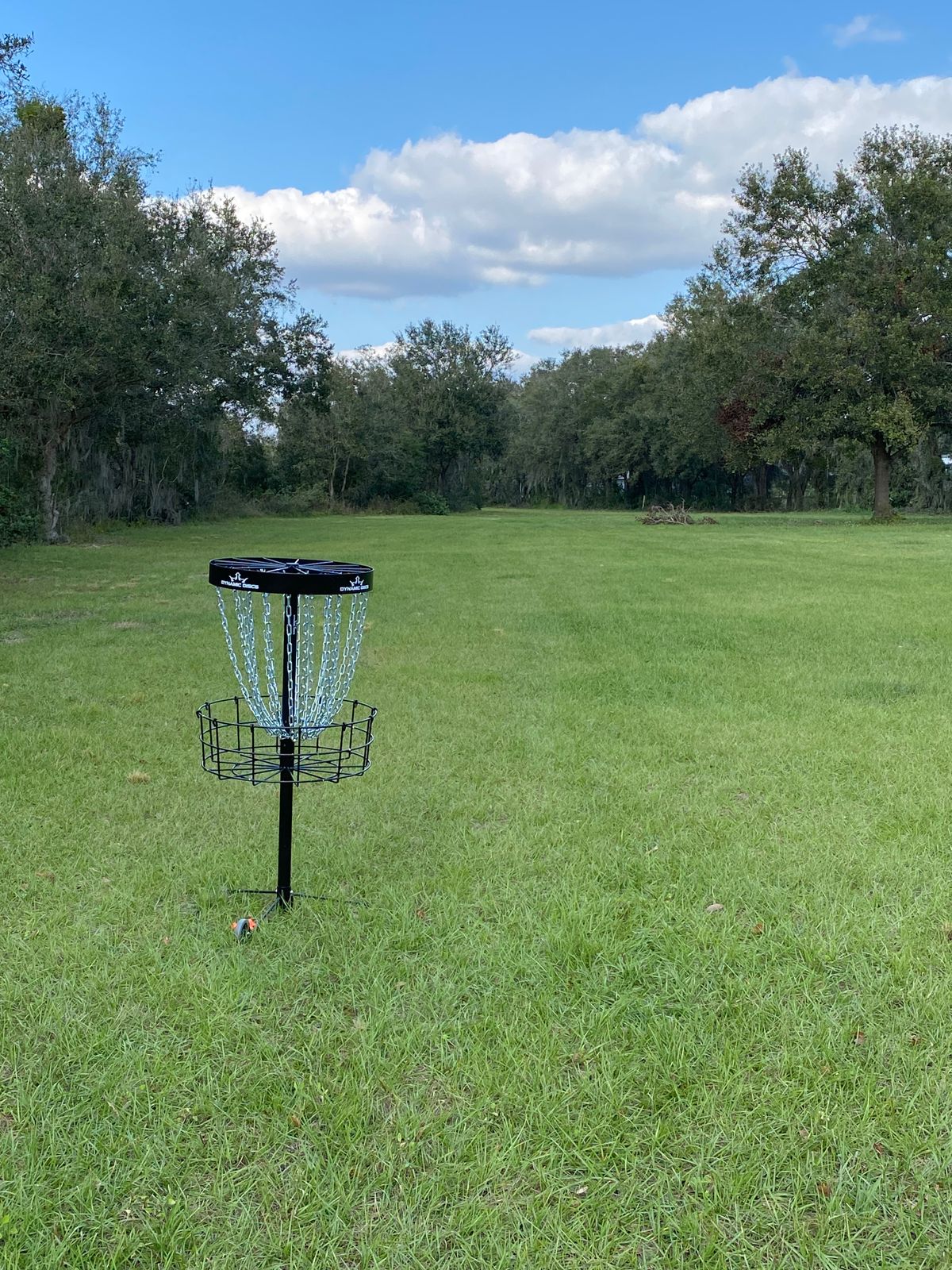 Hole 9 looking back towards tee pad.