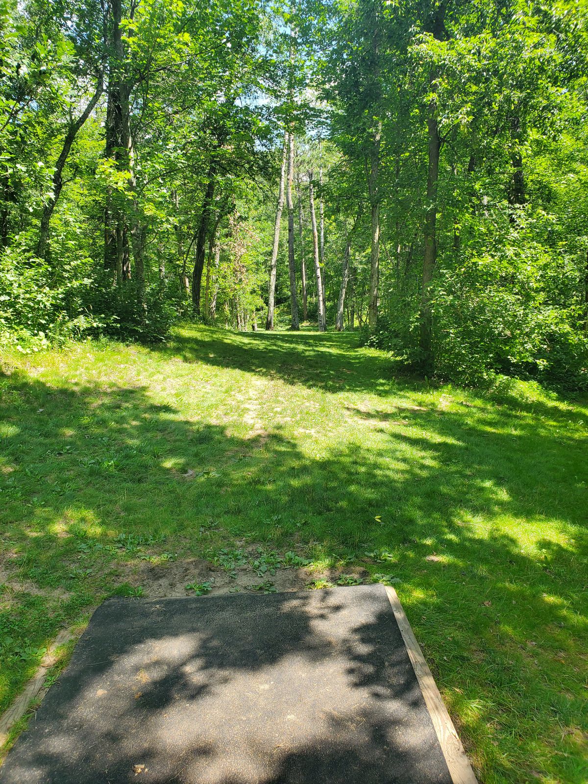 Hole 8 fairway