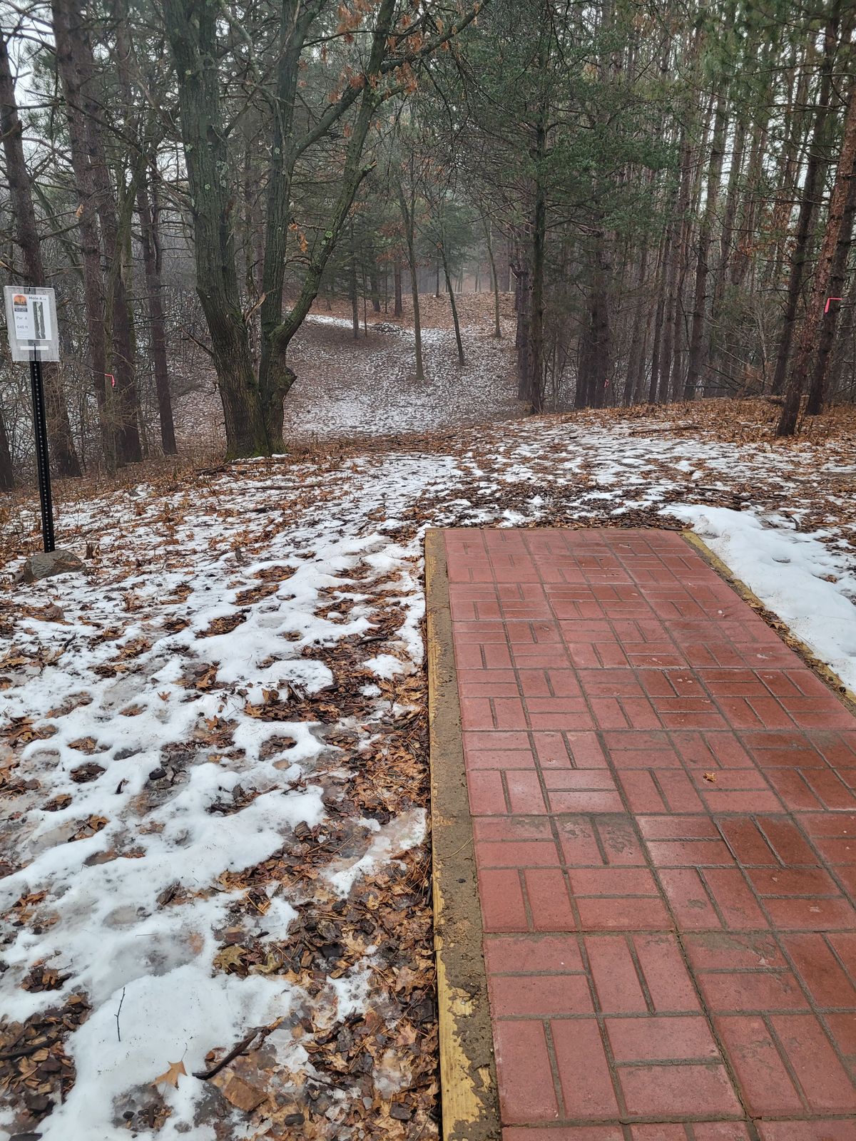 Winter hole 18