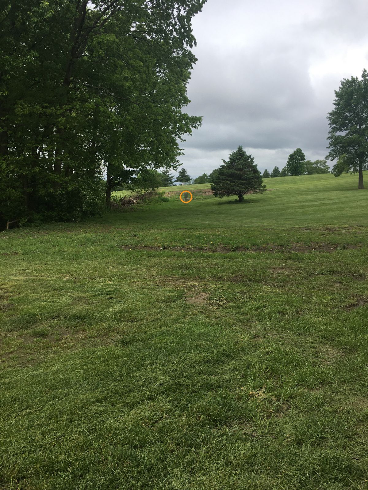 Hole 1 from the fairway