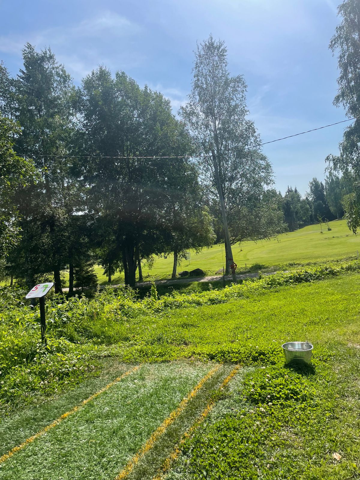 5 väylä on radan lyhyin pieni hysseväylä.